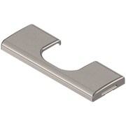 Glass door hinge cover caps Hinge cup cover cap CLIP top Nickel