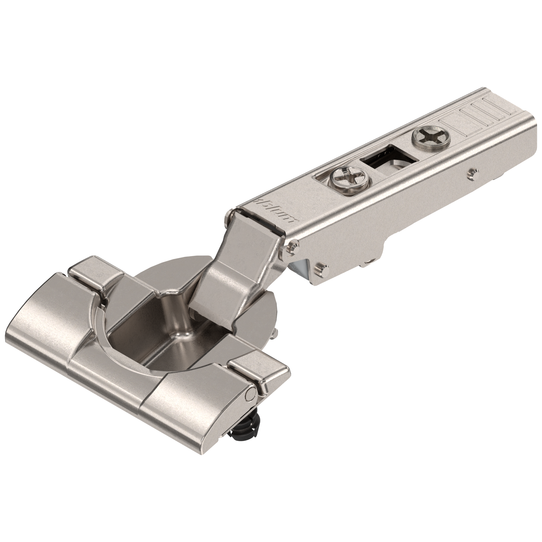CLIP top 110° hinges Free swinging Full O/L Nickel