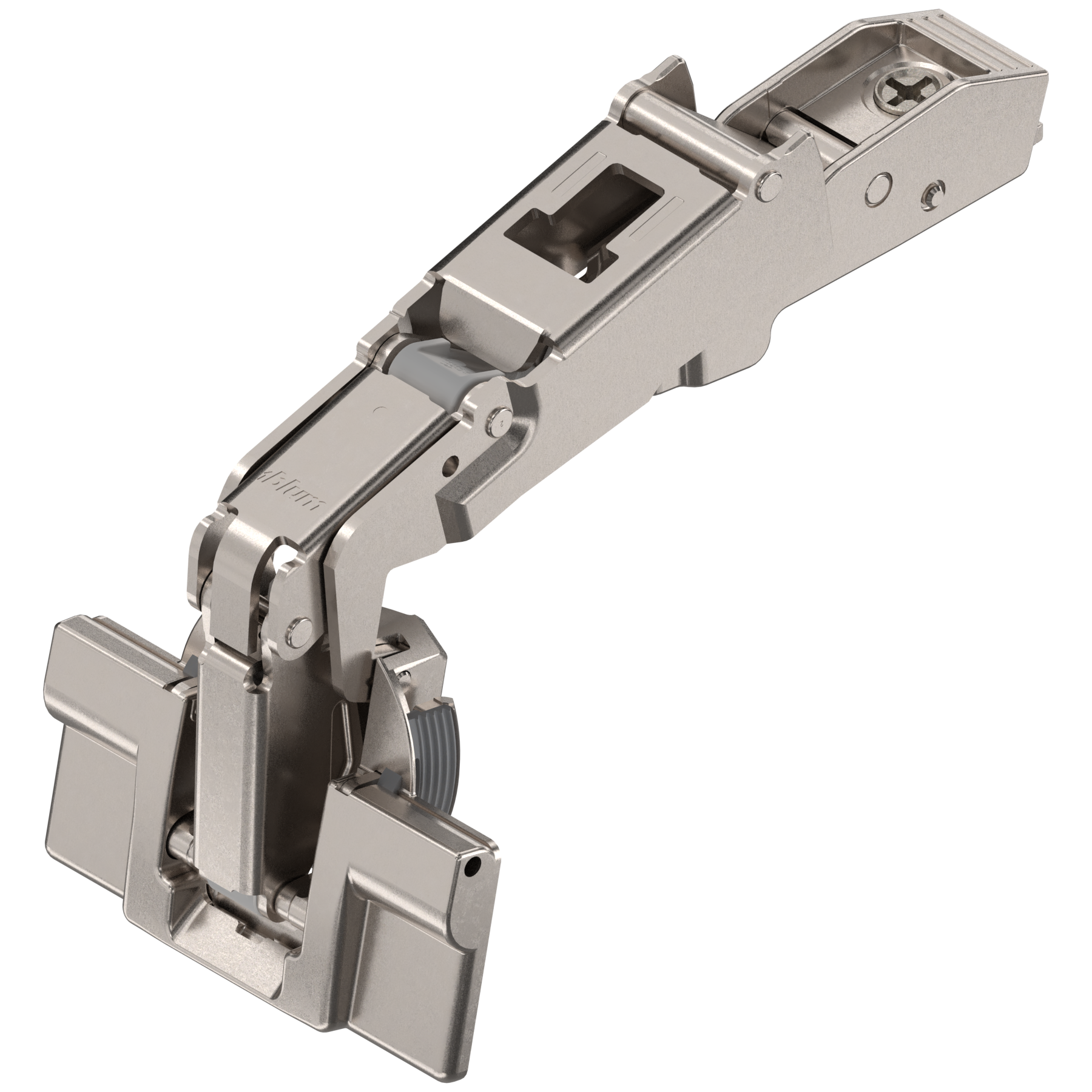 CLIP top wide angled hinge 170°, full overlay application, free swing, hinge cup: INSERTA