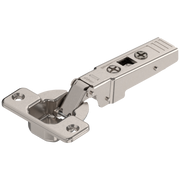 CLIP top 95° thick door hinges Free swinging Full O/L Nickel