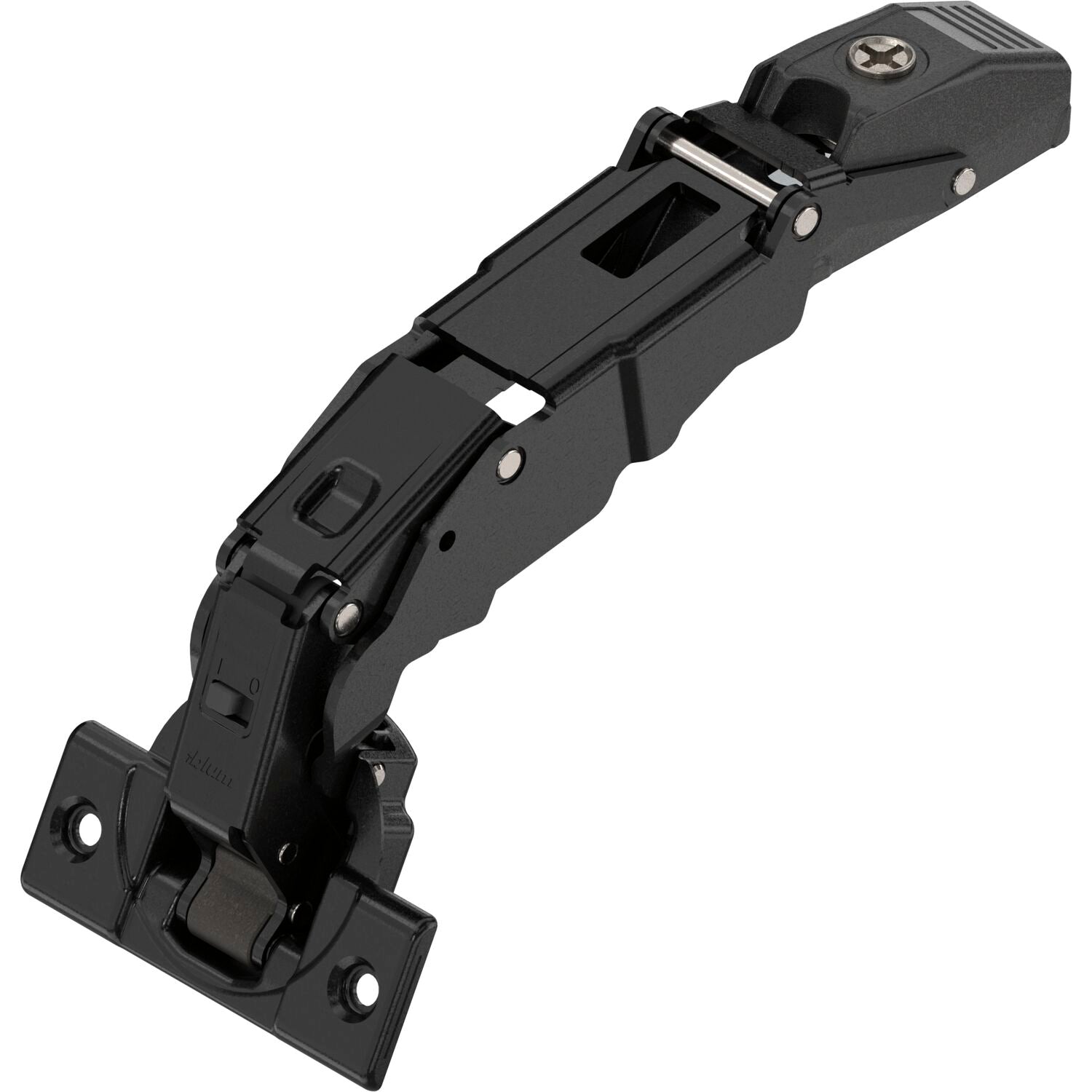 CLIP top BLUMOTION 155° zero protrusion hinges Self closing Full O/L Onyx Black