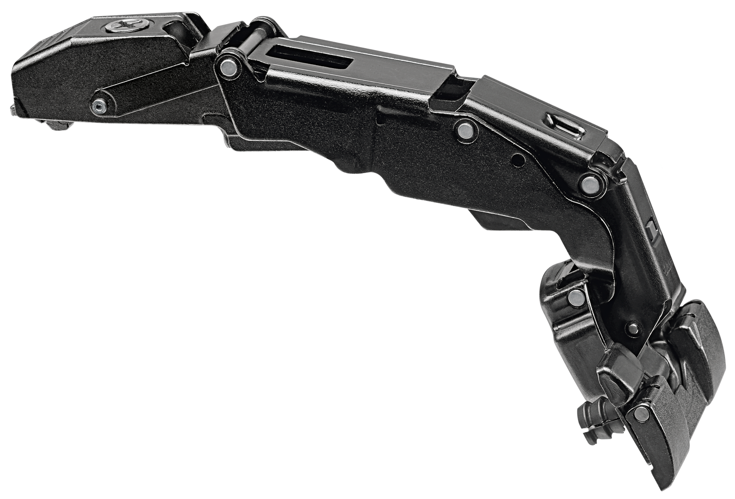 CLIP top BLUMOTION 155° zero protrusion hinges Self closing Full O/L Onyx Black