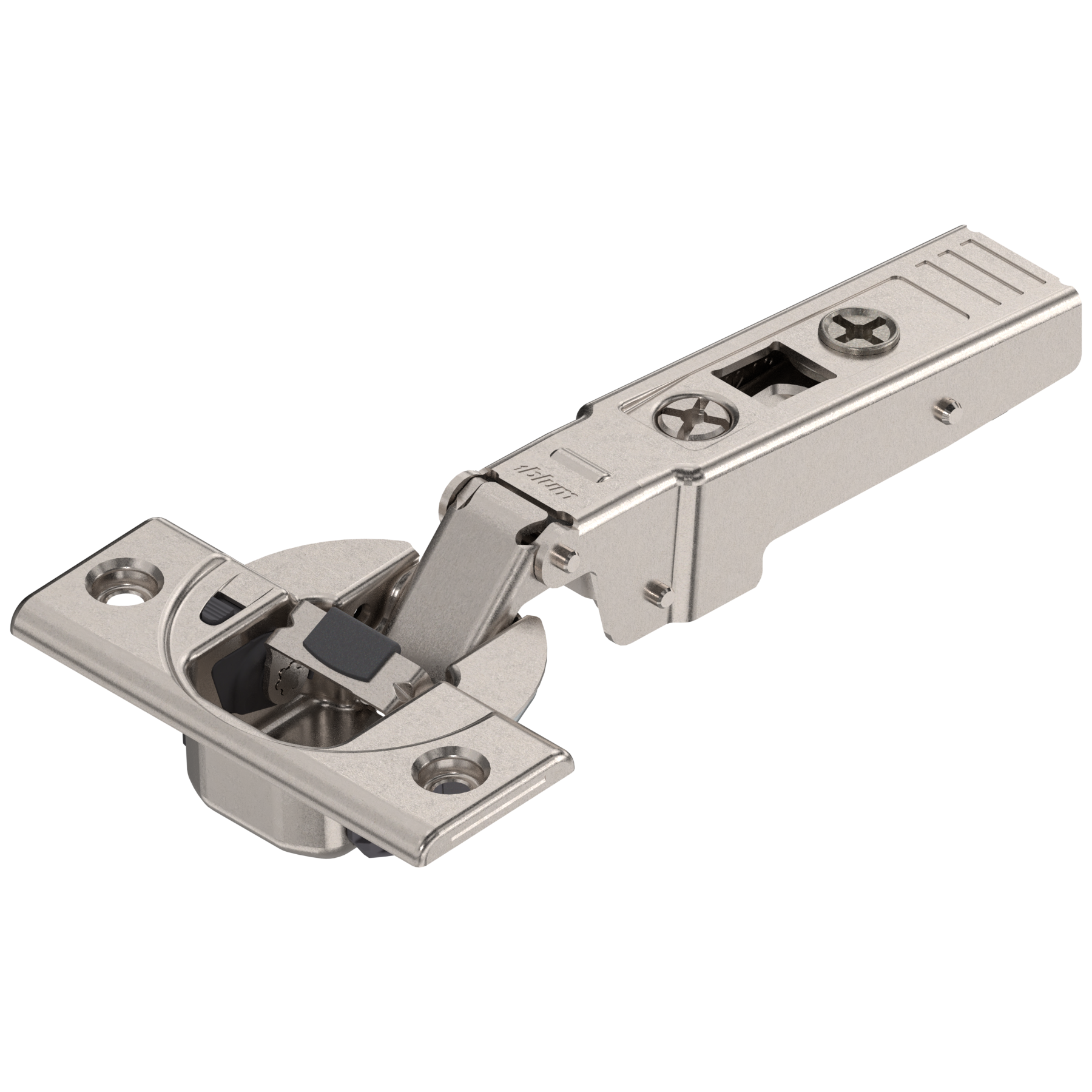 CLIP top BLUMOTION 95° thick door hinges Full O/L Nickel