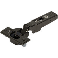 CLIP top BLUMOTION 95° thick door hinges Full O/L Onyx Black