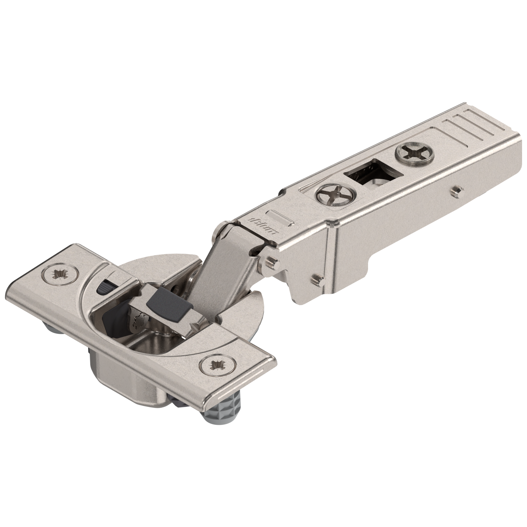 CLIP top BLUMOTION 95° thick door hinges Full O/L Nickel