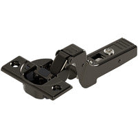 CLIP top BLUMOTION 95° thick door hinges Inset Onyx Black