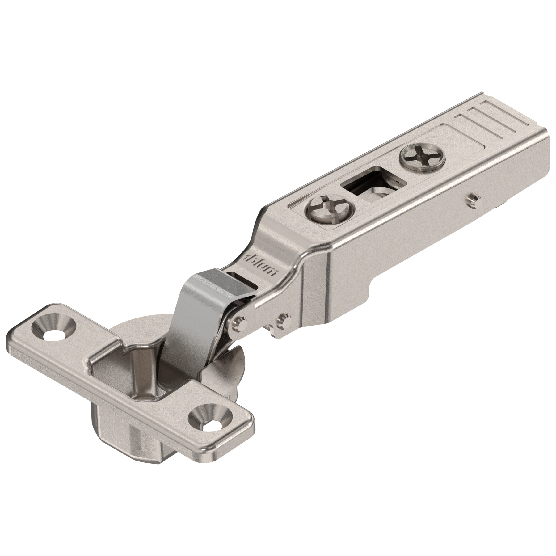 CLIP top mini hinges Self closing Full O/L Nickel
