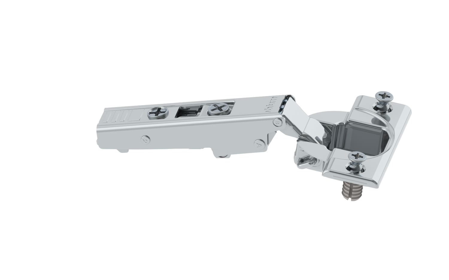 CLIP top 110° hinges Self closing Full O/L Nickel