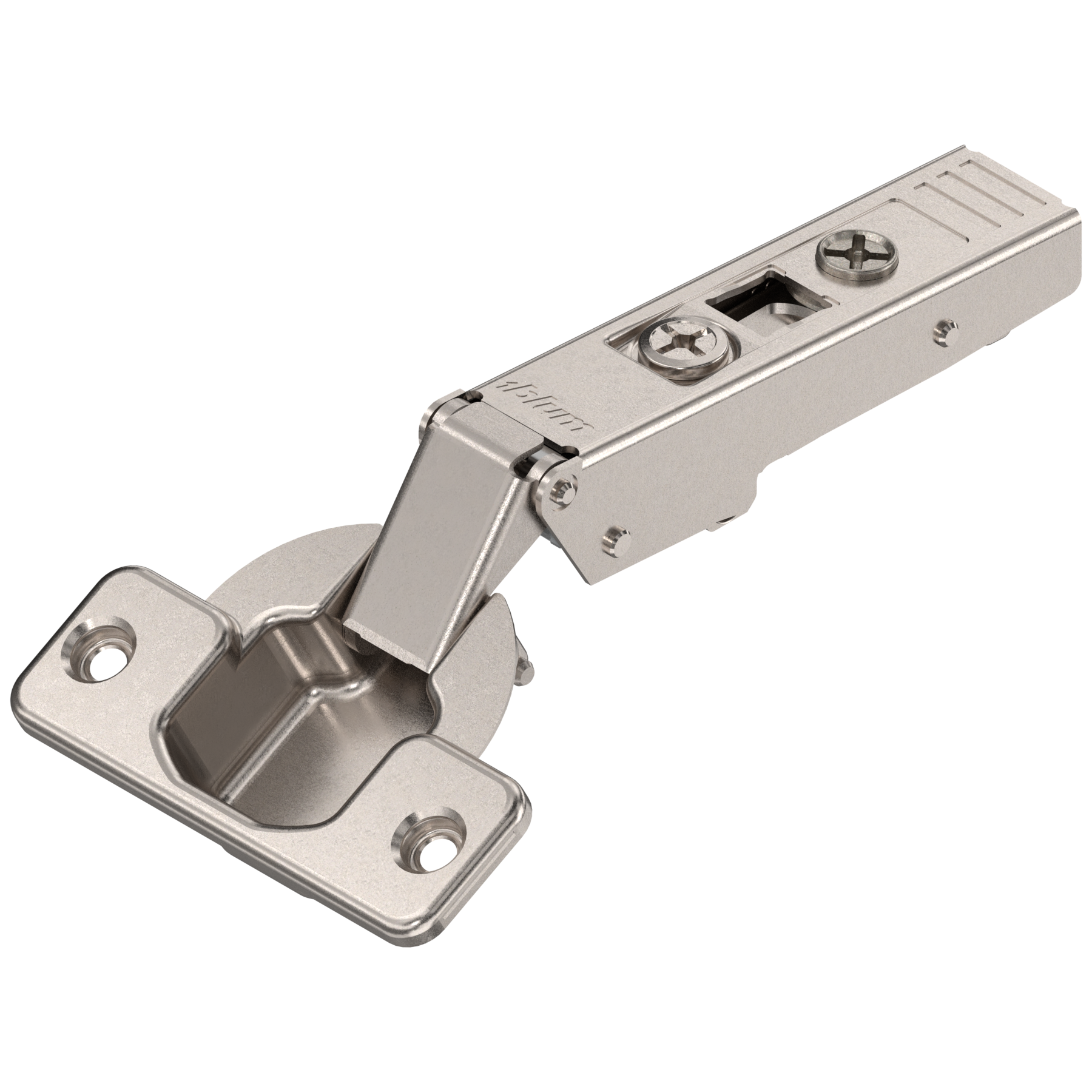CLIP top 120° hinges Self closing Full O/L Nickel
