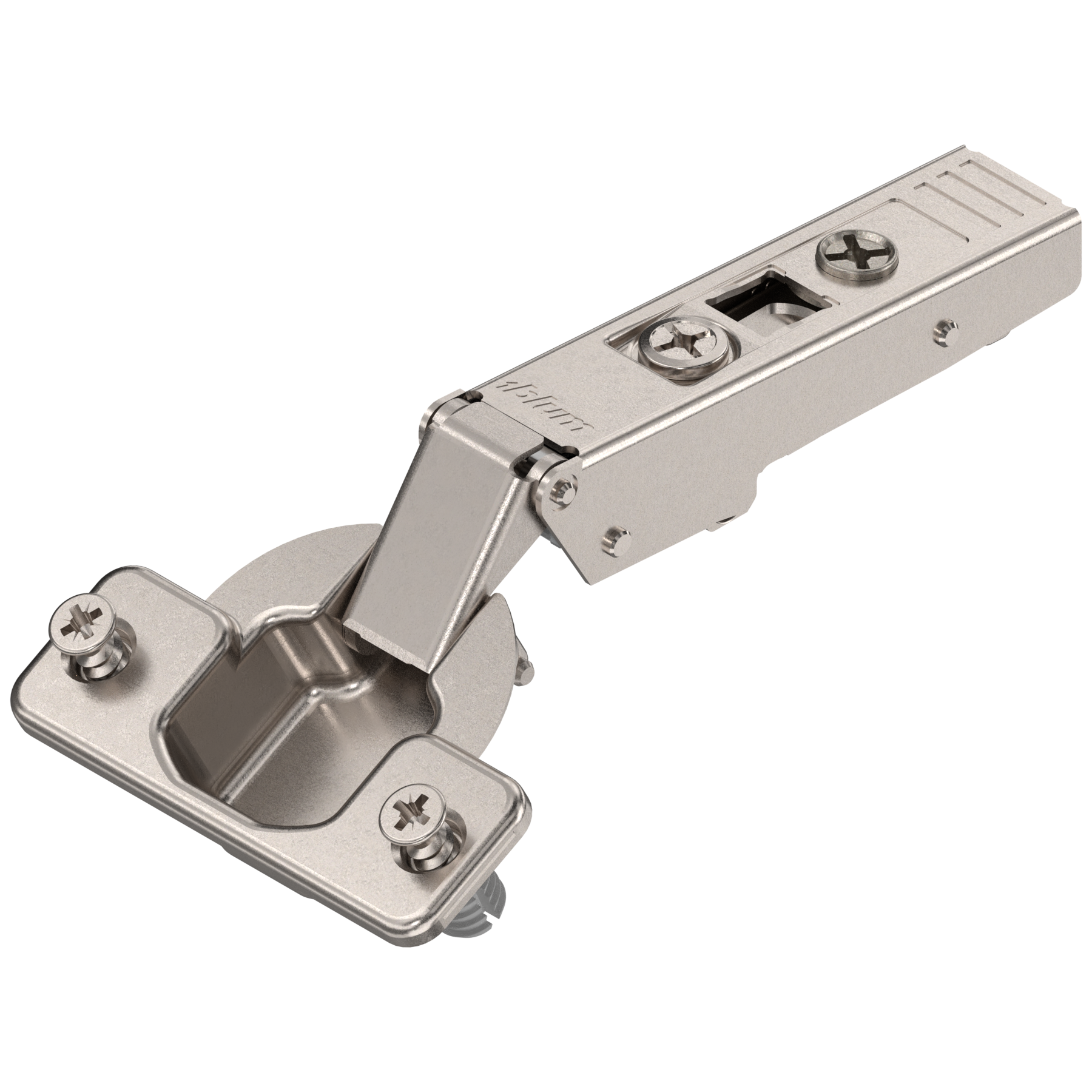 CLIP top 120° hinges Self closing Full O/L Nickel