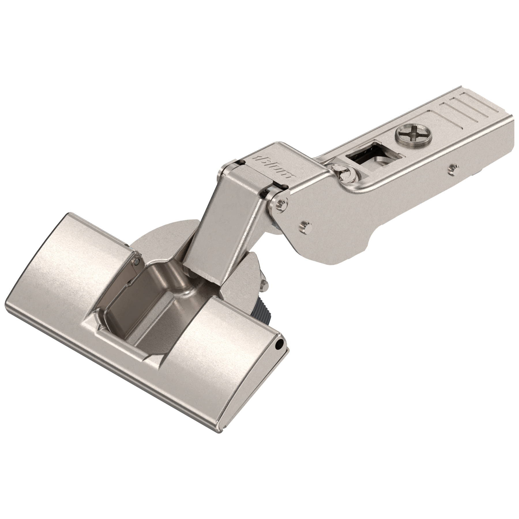 CLIP top 120° hinges Self closing Half O/L Nickel