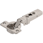 CLIP top 95° thick door hinges Self closing Full O/L Nickel