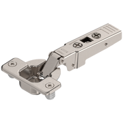 CLIP top 95° thick door hinges Self closing Full O/L Nickel