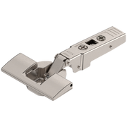 CLIP top 95° thick door hinges Self closing Full O/L Nickel