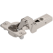 CLIP top 95° thick door hinges Self closing Inset Nickel