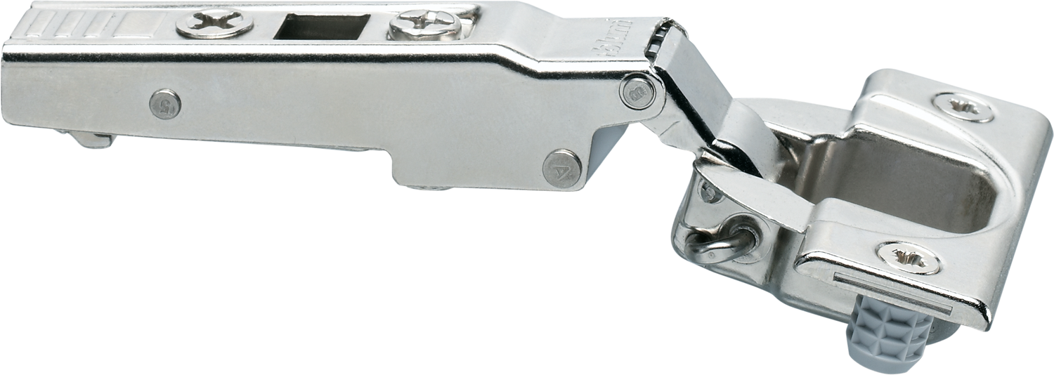 CLIP top 110° + hinges Self closing Full O/L Nickel