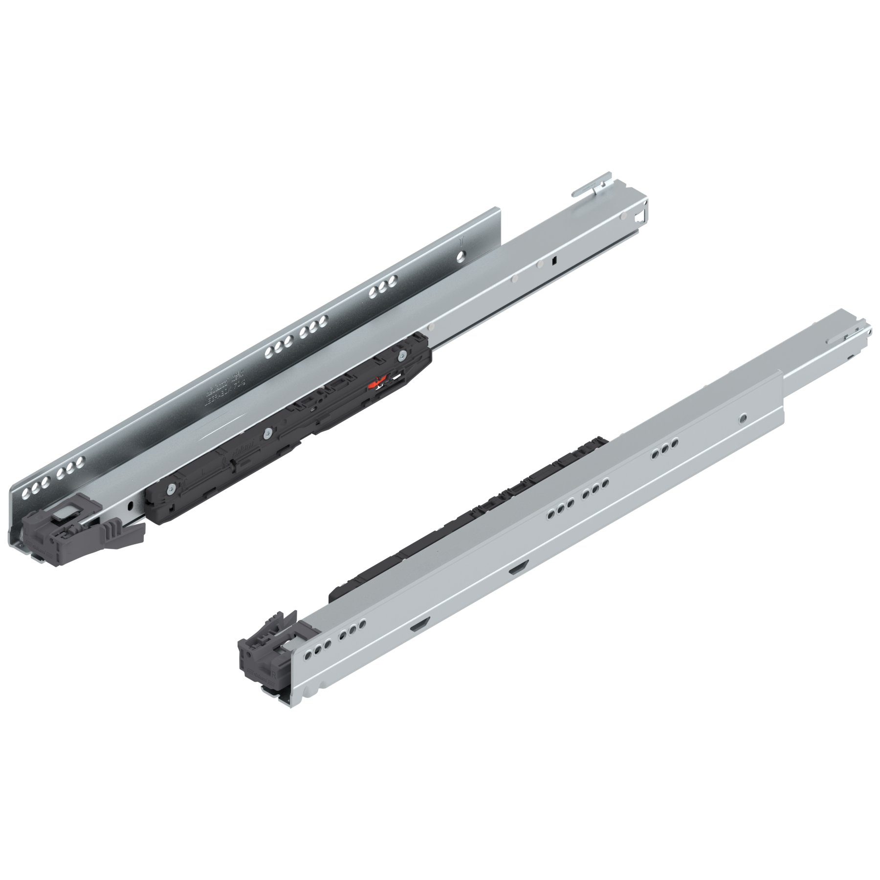 LEGRABOX cabinet profile with BLUMOTION S, full extension, 70 kg, NL=550 mm, right+left