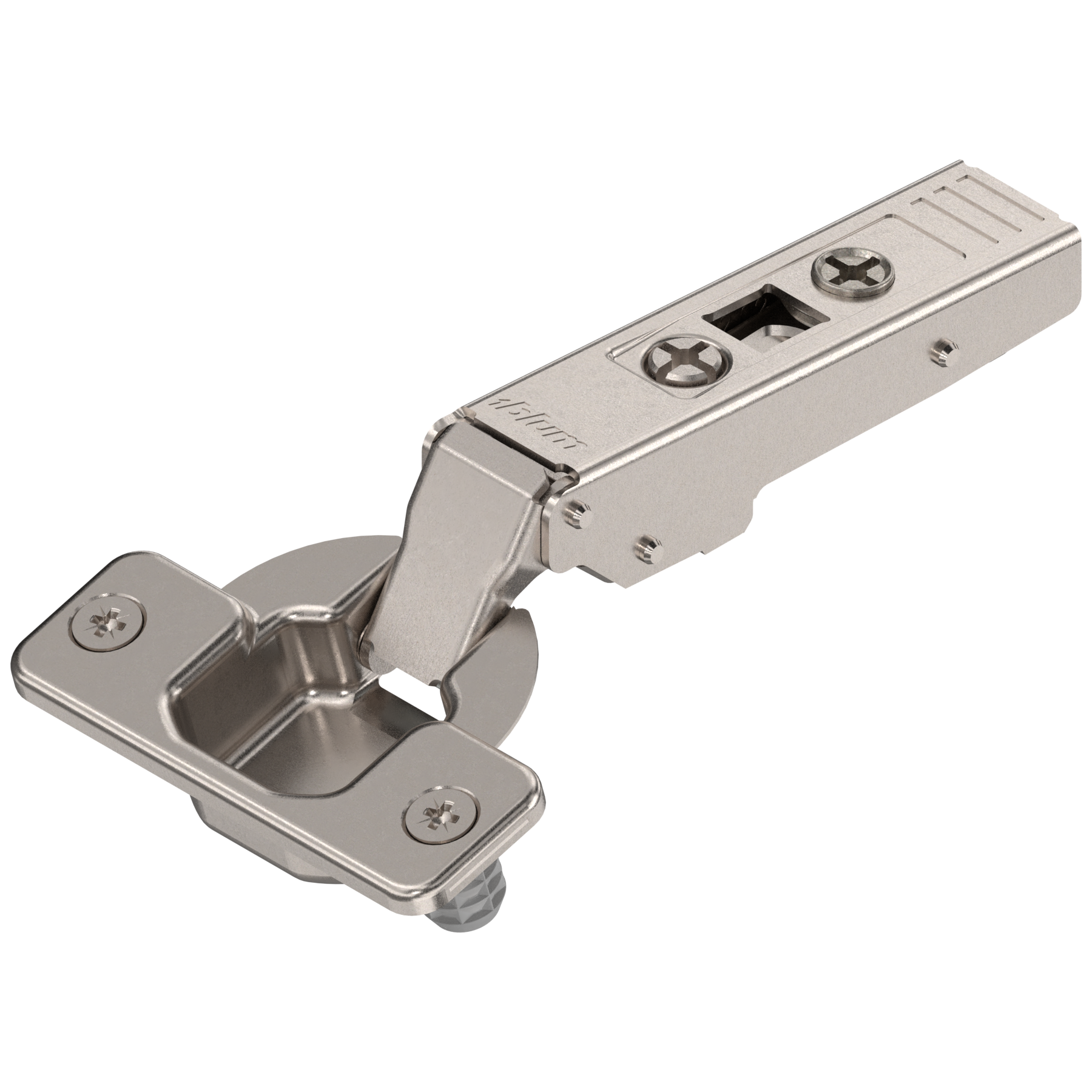 CLIP top 107° hinges Self closing Full O/L Nickel