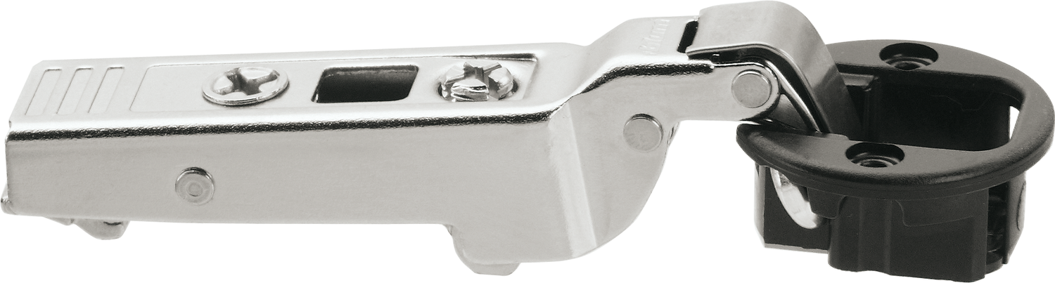 CLIP top hinges - special applications 95° Glass door hinges - self closing Half O/L Black/Nickel