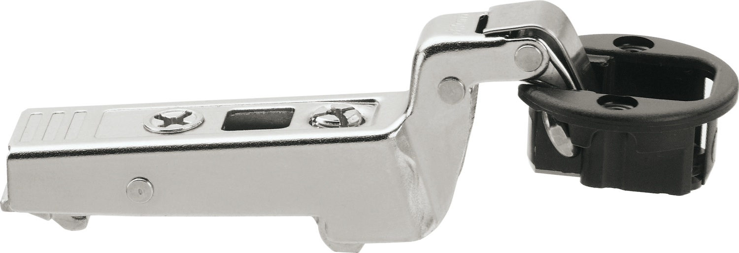 CLIP top hinges - special applications 95° Glass door hinges - self closing Inset Black/Nickel