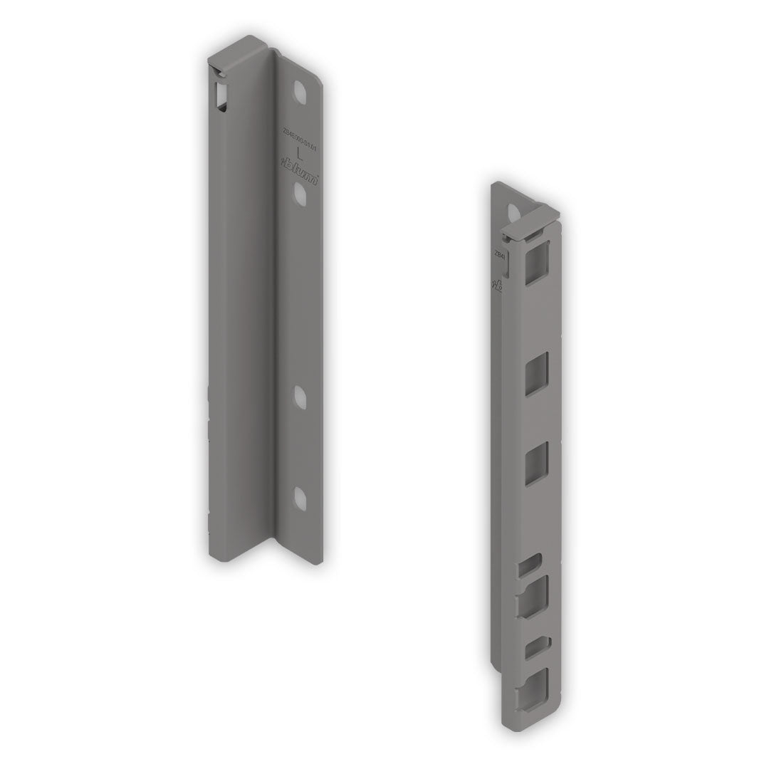 MERIVOBOX-45X back fixing bracket, height E (209 mm), right+left
