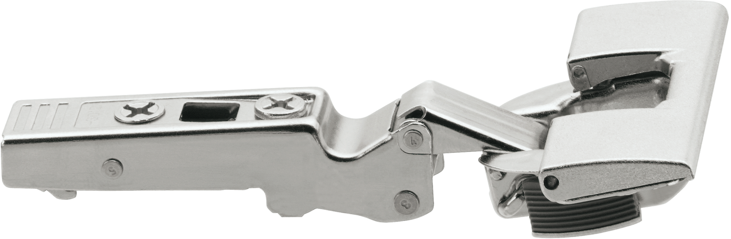 CLIP top hinges - special applications Angled hinges -30° Nickel