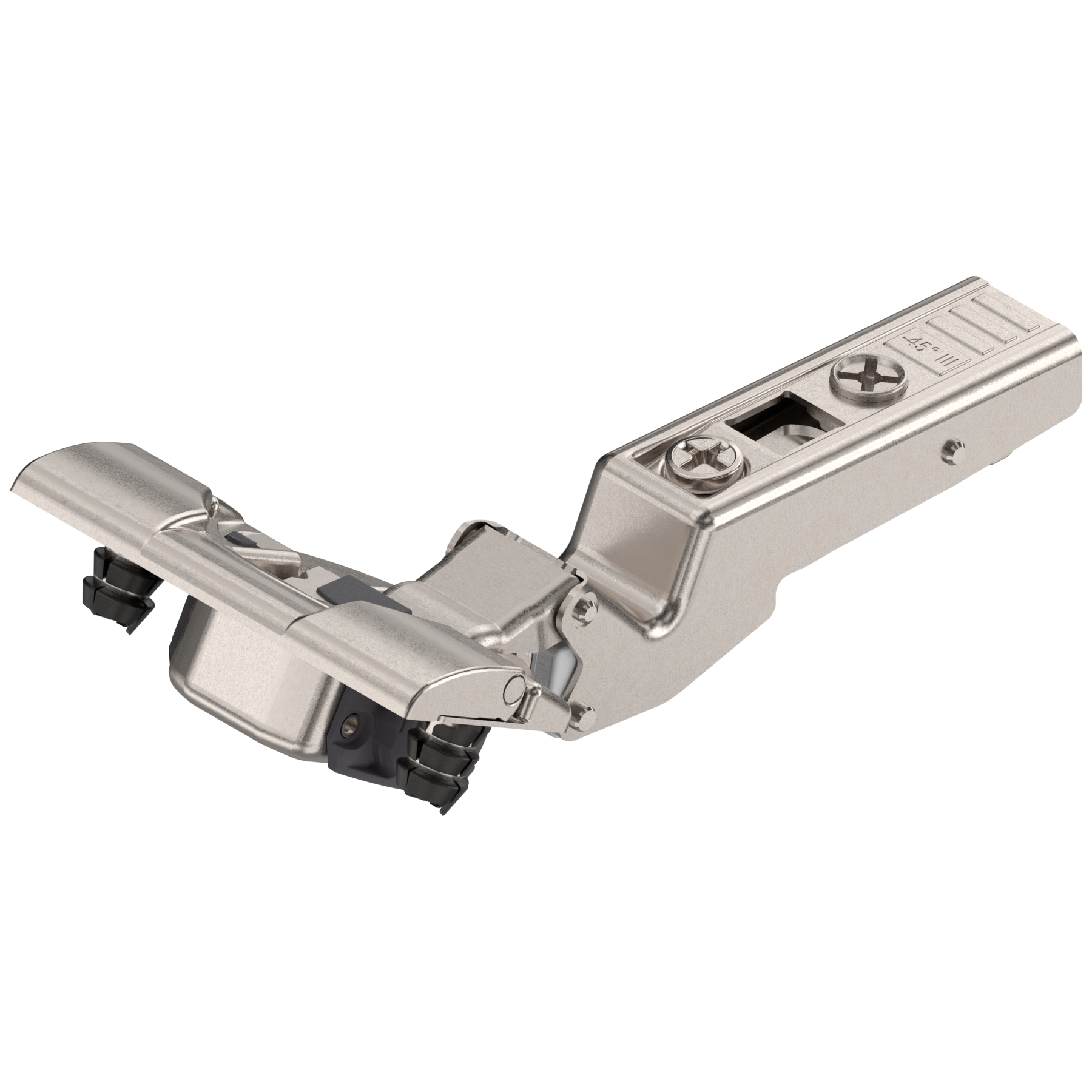 CLIP top BLUMOTION hinges - special applications Angled hinges -45° Nickel