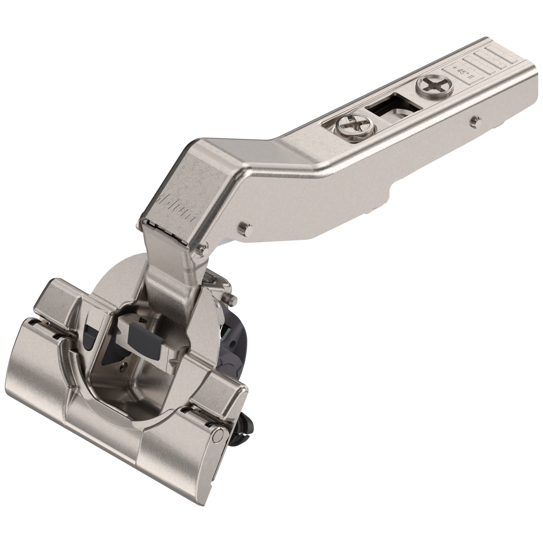 CLIP top BLUMOTION hinges - special applications Angled hinges +45° II Nickel