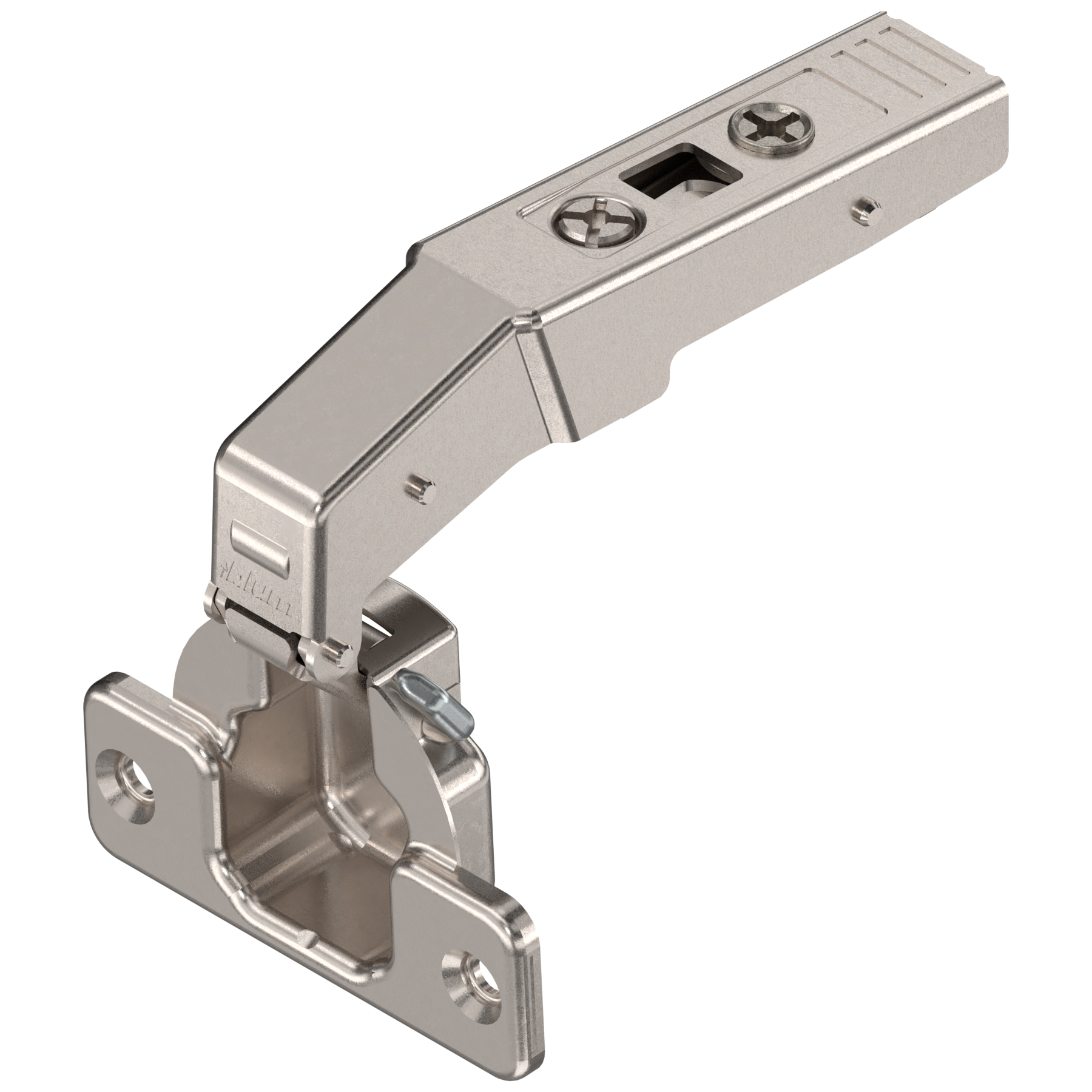 CLIP top hinges - special applications Blind corner hinges (95° opening) Inset Nickel