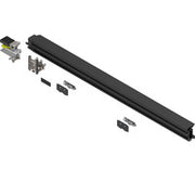 REVEGO DUO, TRACK SET DBL DOOR 1050MM, LEFT, BLACK