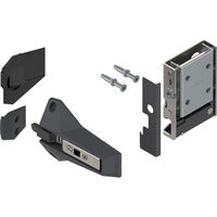 REVEGO DUO, ASSEMBLY SET ONE DBL DOOR, LEFT, BLACK