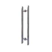 Push Pull Door Handle Brush Nickel (40x20x600x800x1.0mm)
