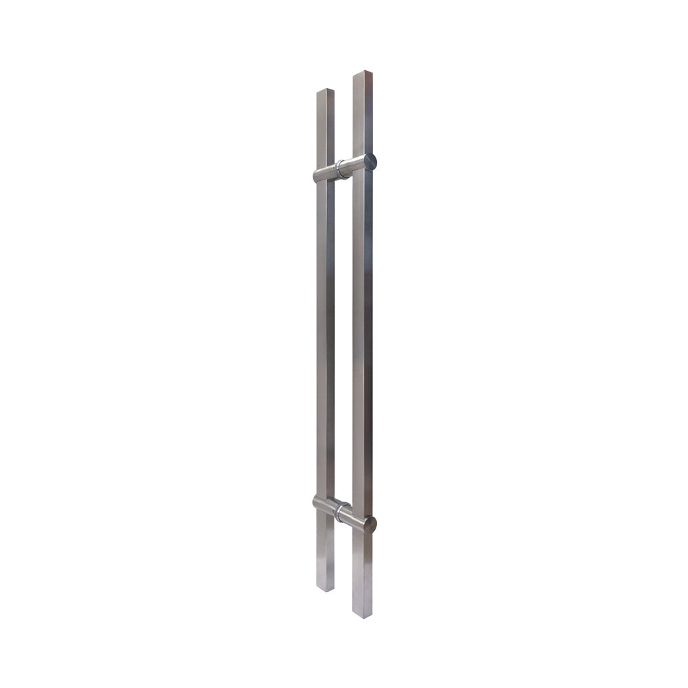 Push Pull Door Handle Brush Nickel (38x25x800x1200x1.0M)