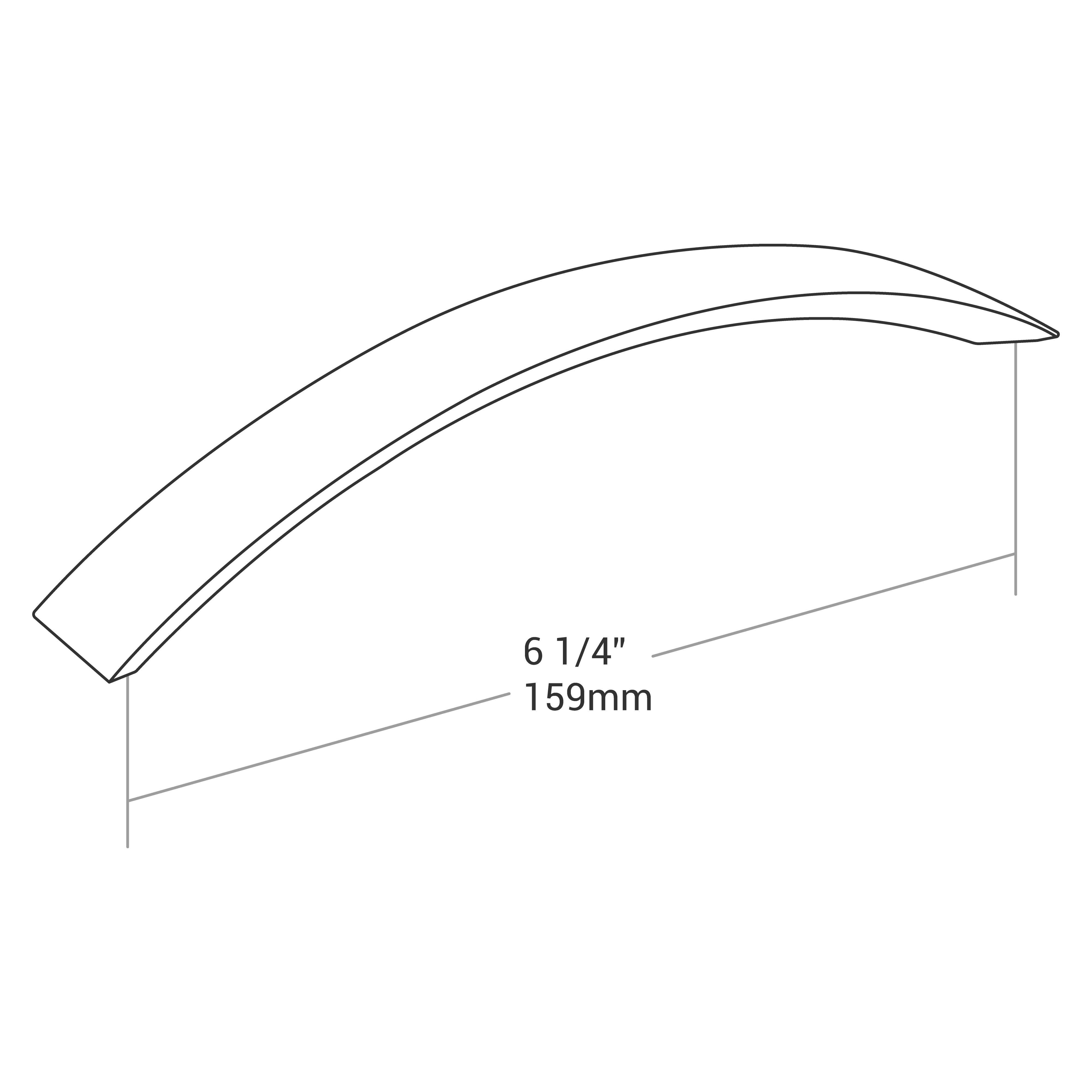 Handle 8525 Series C/C 6-1/4"
