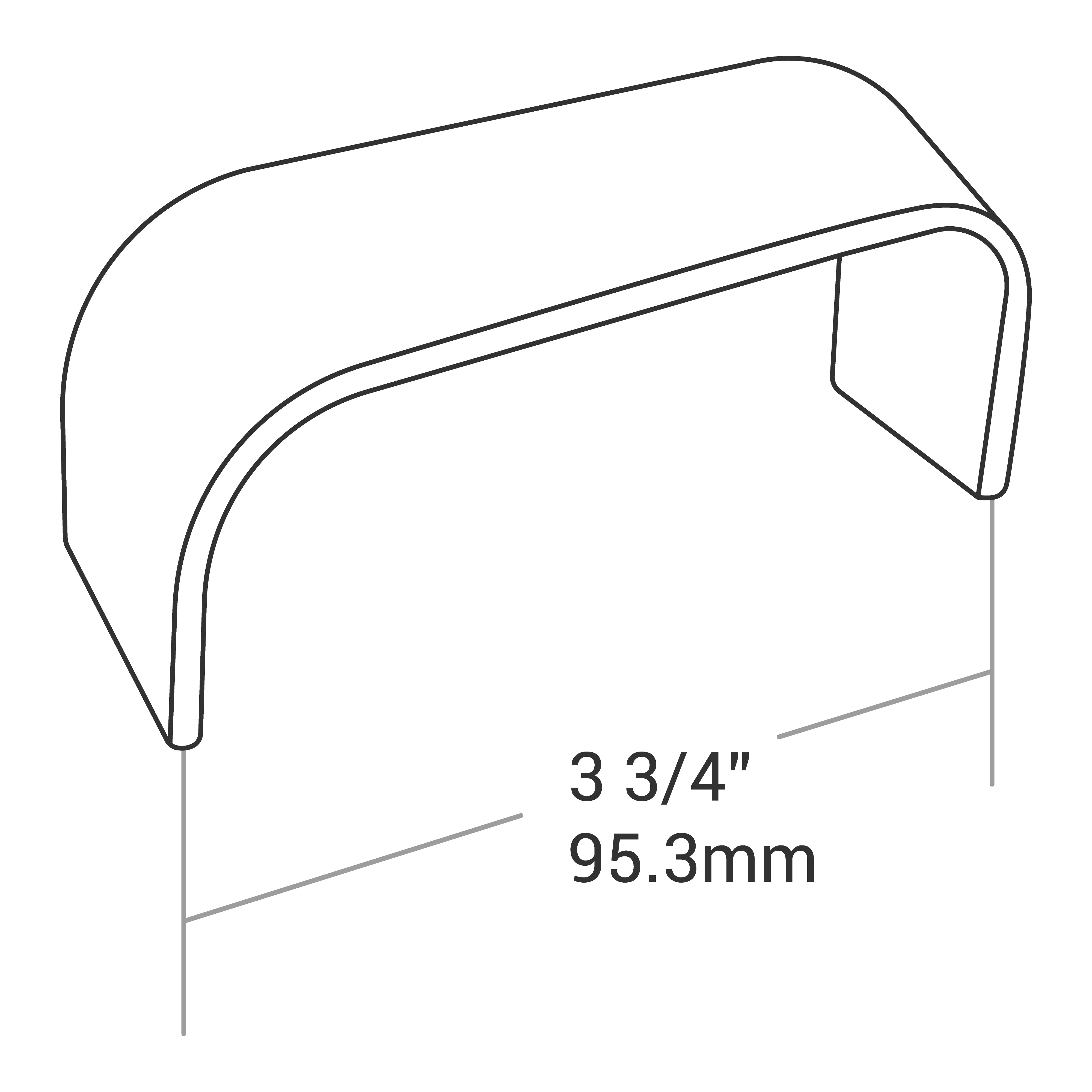 Handle 8536 Series C/C 3-3/4"