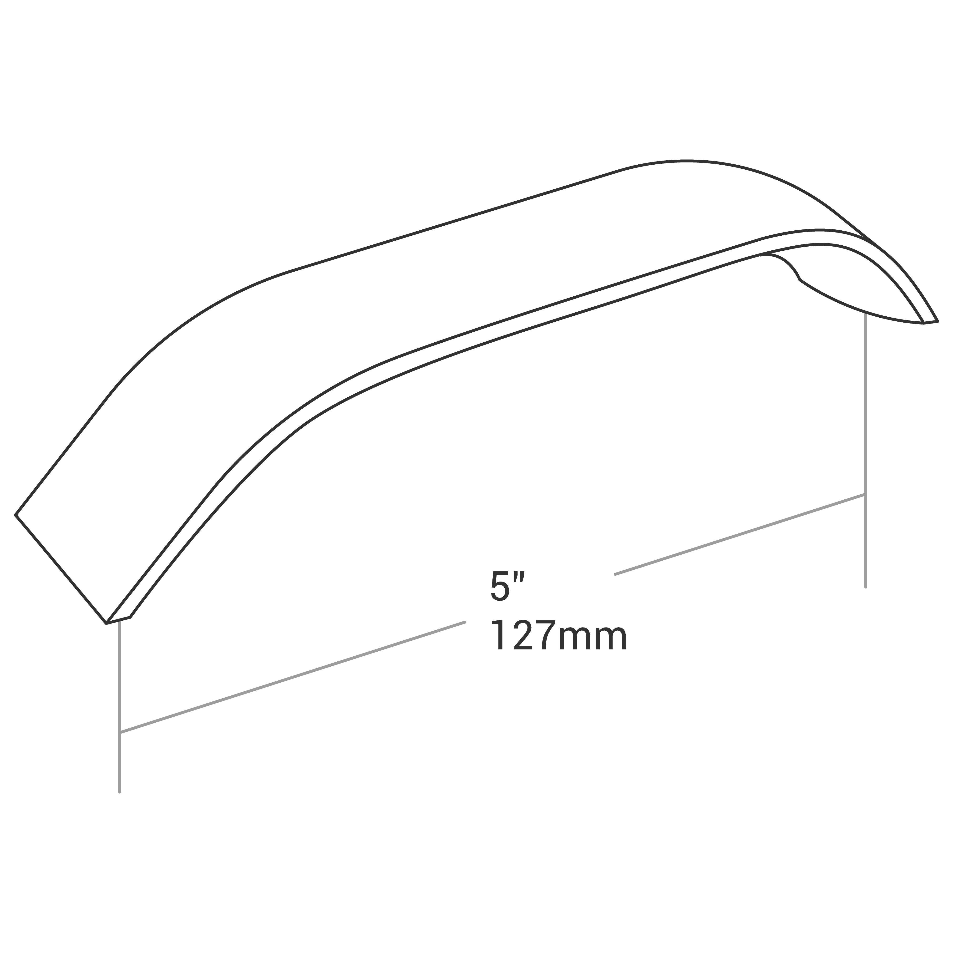 Handle Bar 855 series Brush Nickel 5"