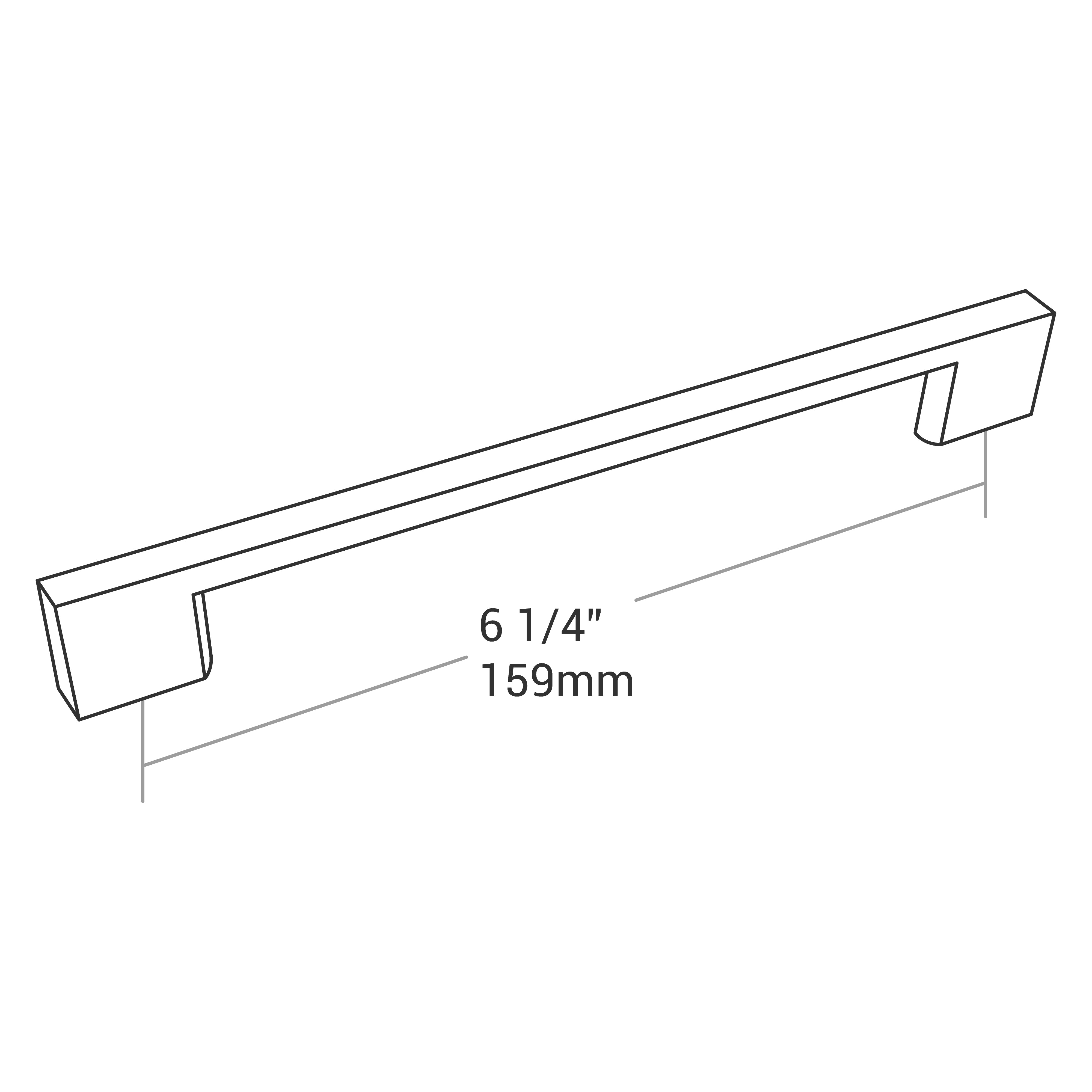 Handle 8687 Series C/C 6-1/4"