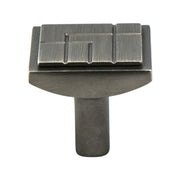 Oak Park Vintage Nickel Knob
