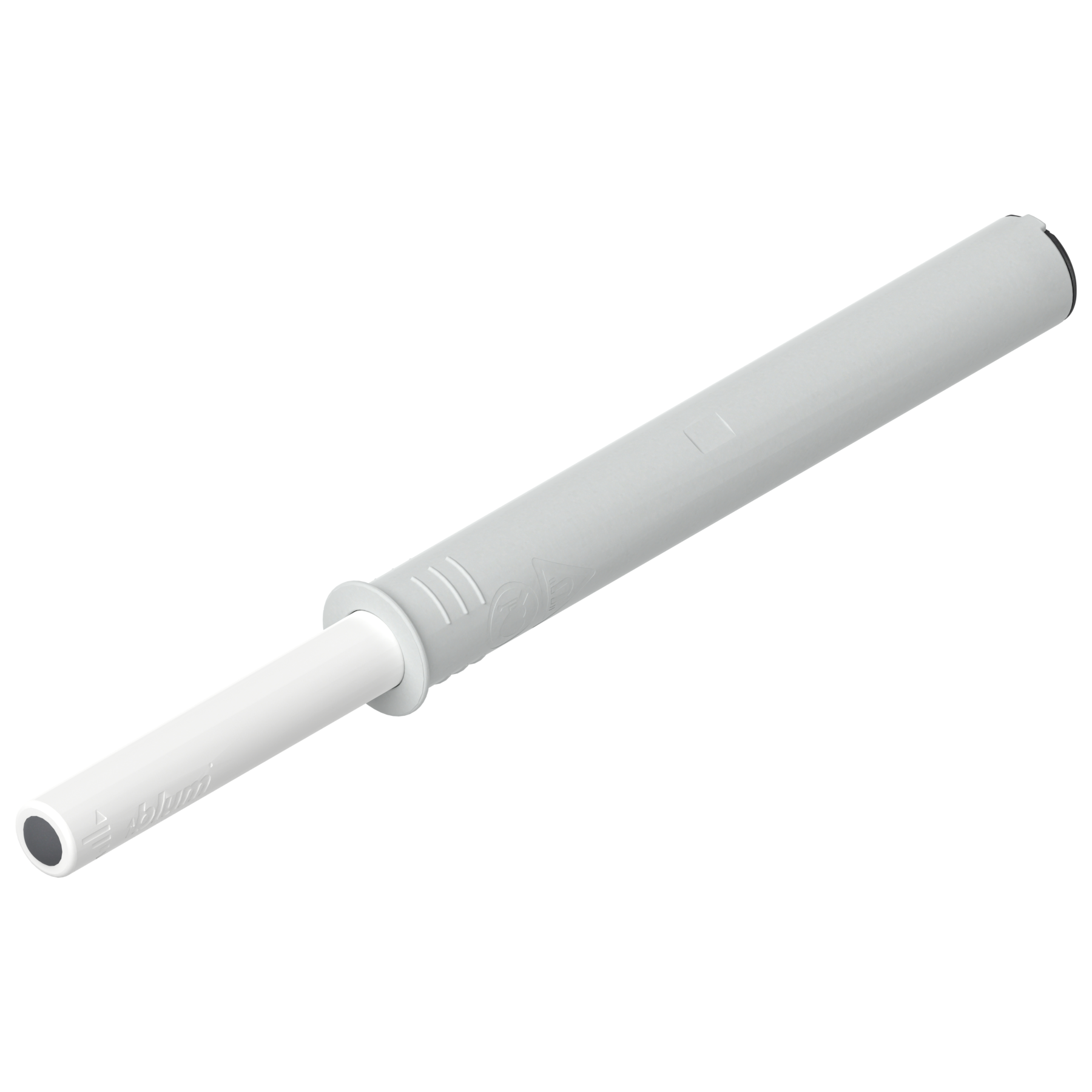 TIP-ON for doors - depth adjustable Large door Silk White P250SEIW