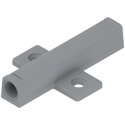 TIP-ON for doors - depth adjustable Adapter plates Wing R7036 Platinum-Grey TIP-AP 250R736