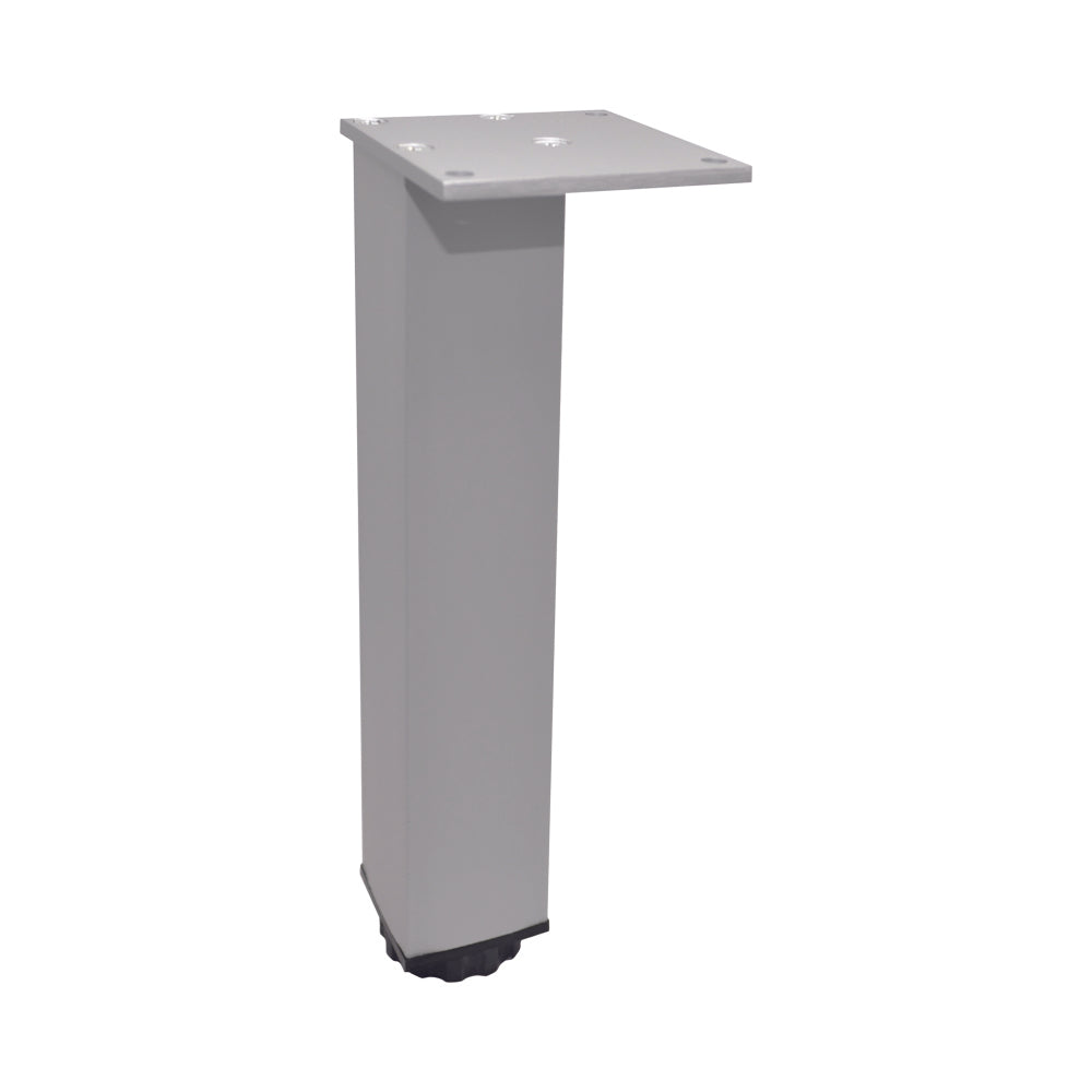 FURNITURE LEG SQUARE 8" ALUMINUM