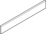 TANDEMBOX Metal design element Ident 26'' White Aluminum
