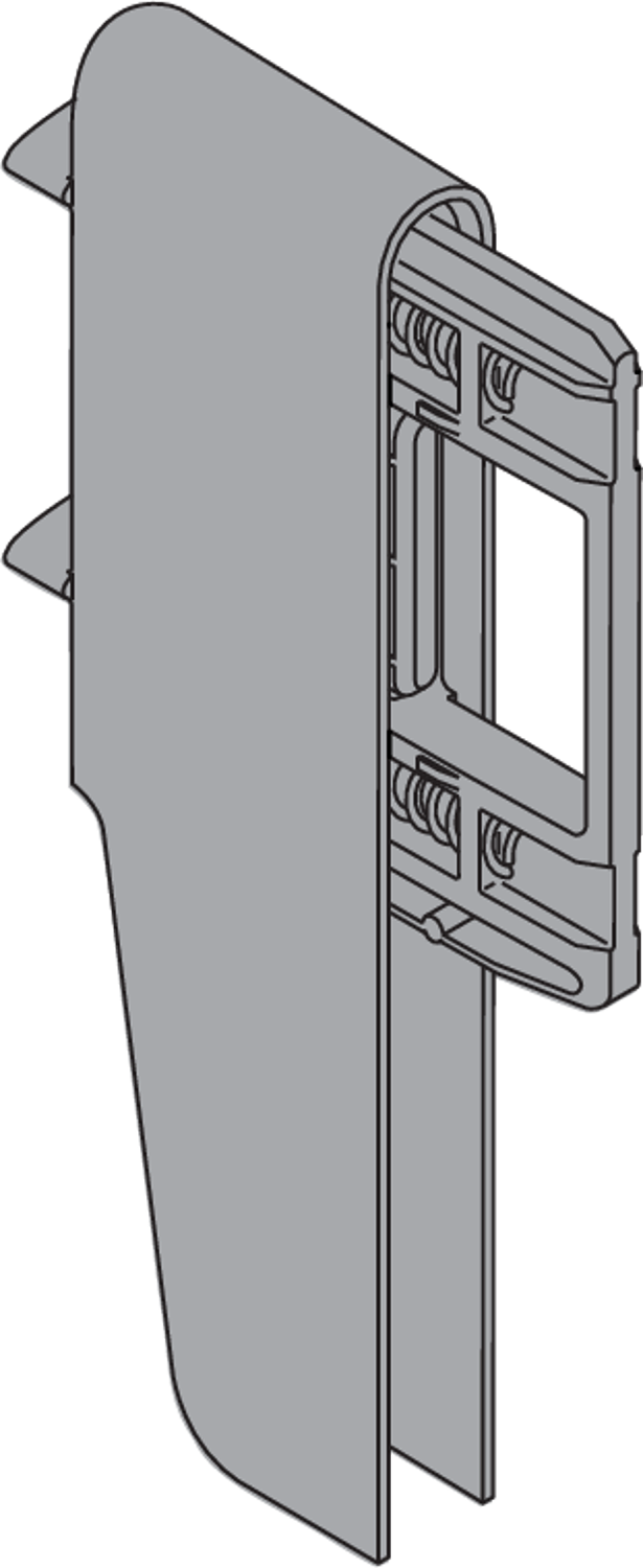 Spring connector R7037 Dust Grey