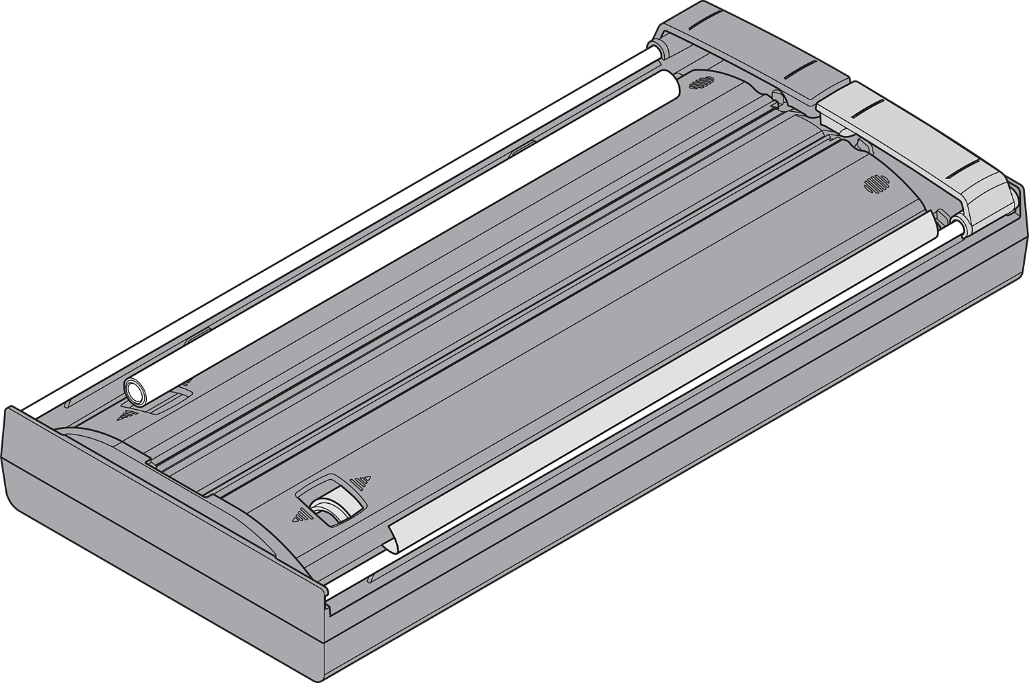 AMBIA-LINE foil/wrap dispenser Ident Orion Grey Matte