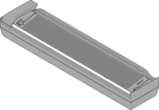 ORGA-LINE foil/wrap dispenser Ident Wrap R737 Dustgrey / White Grey