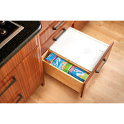 Small White Bread Drawer Cover Kit White  16.75 in (425 mm) W x 21.75 in (552 mm) D x 0.38 in (10 mm) H