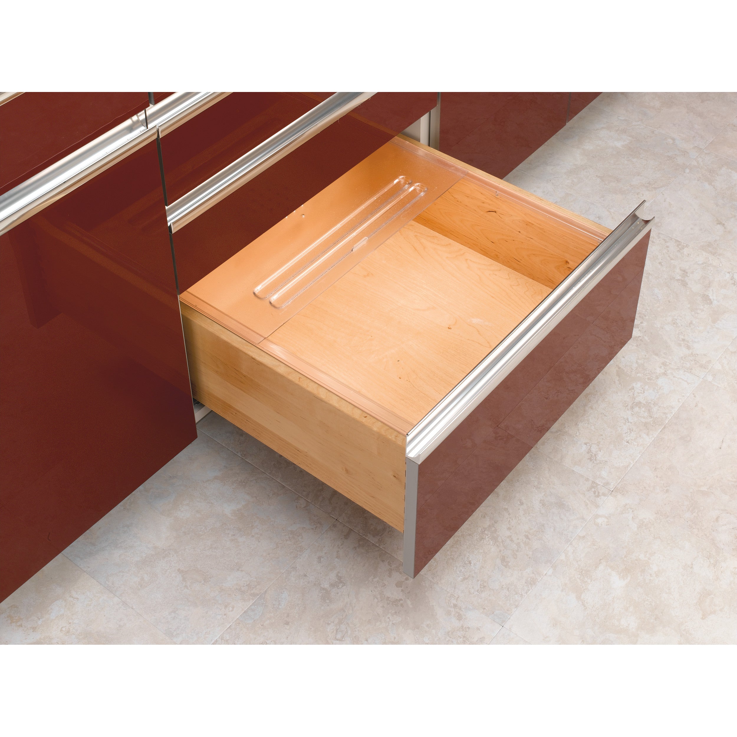 Large Bread Drawer Cover (Translucent) Clear  20.13 in (511 mm) W x 21.75 in (552 mm) D x 0.38 in (10 mm) H
