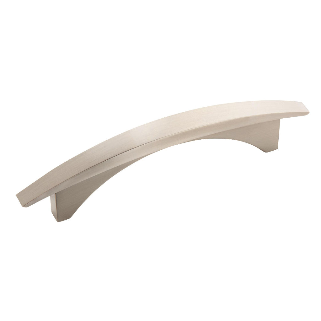 Amerock Essential'Zâ„¢ 3-3/4(96) Inch Center to Center Handle Cabinet Pull Satin Nickel