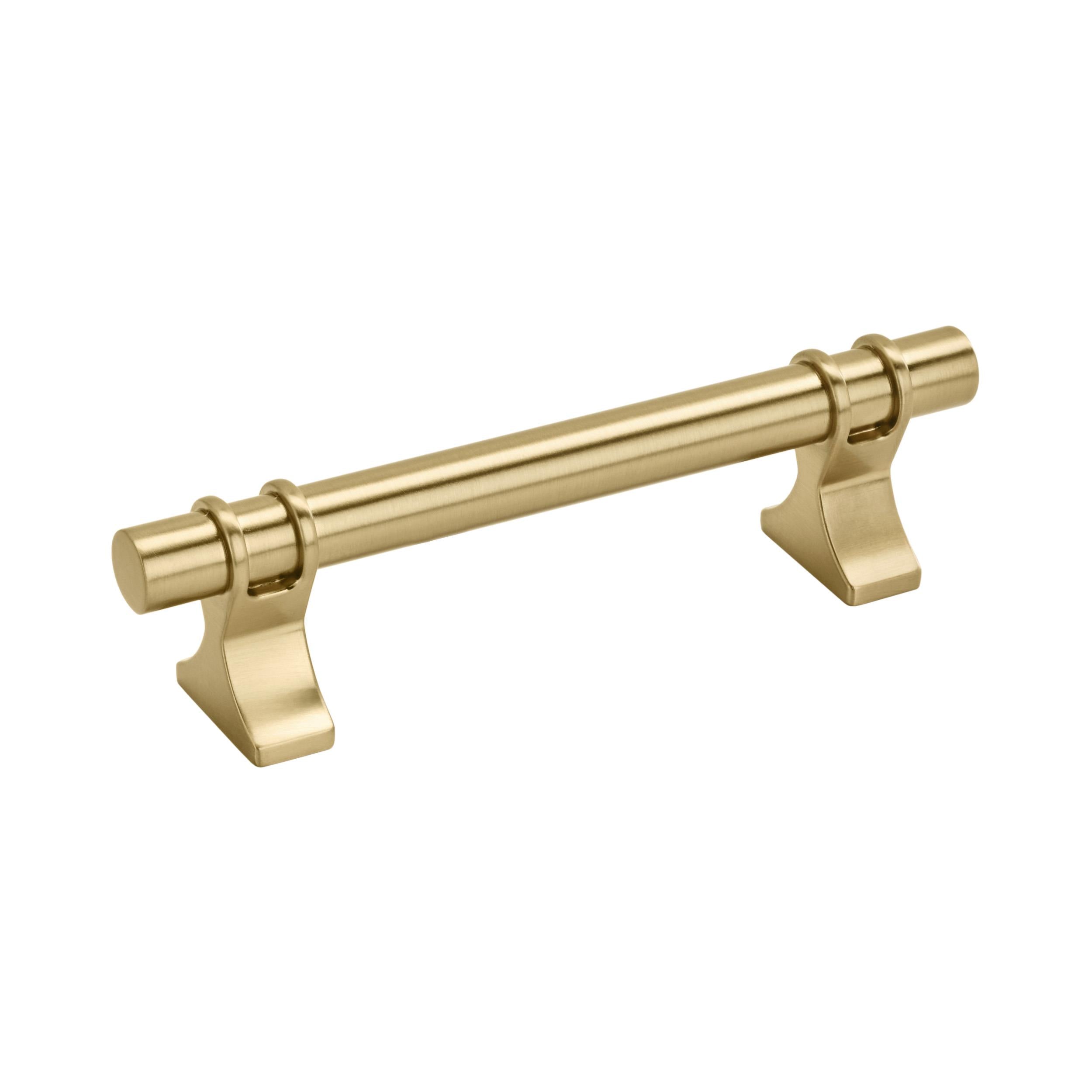 Amerock Davenport 3-3/4(96) Inch Center to Center Handle Cabinet Pulls Champagne Bronze