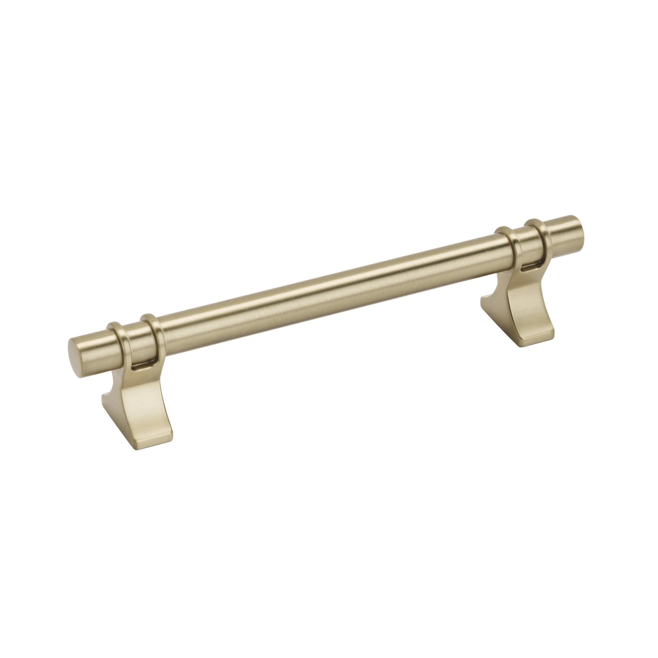 Amerock Davenport 5-1/16(128) Inch Center to Center Handle Cabinet Pulls Golden Champagne